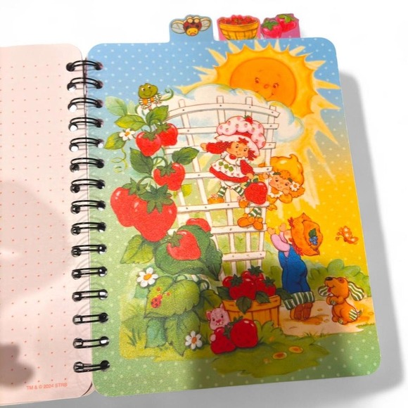 New Strawberry Shortcake Journal Notebook pink strawberry shortcake - Picture 3 of 5